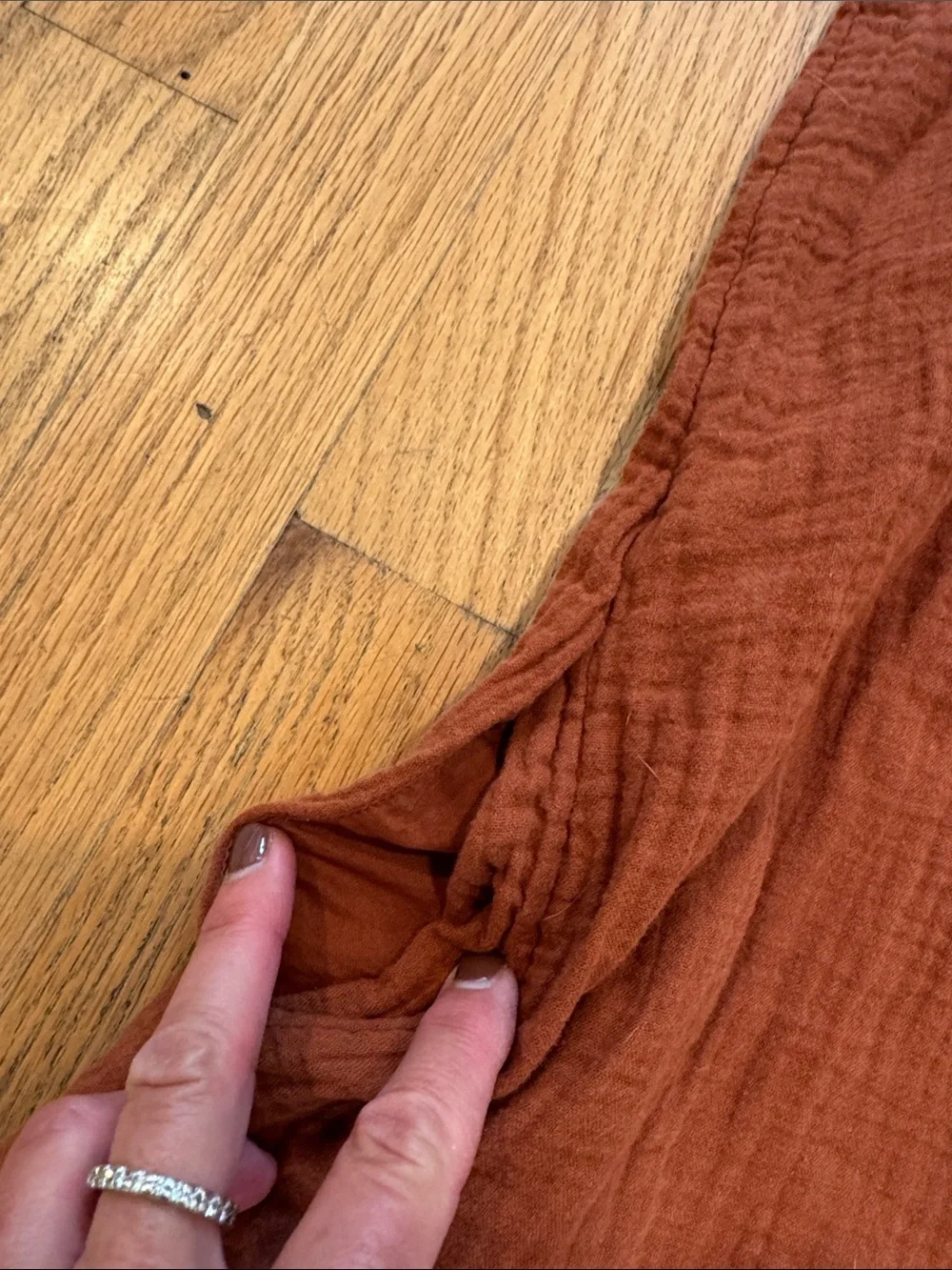 Universal Thread Rust-Brown Textured Tank Dress - Picture 8 of 9